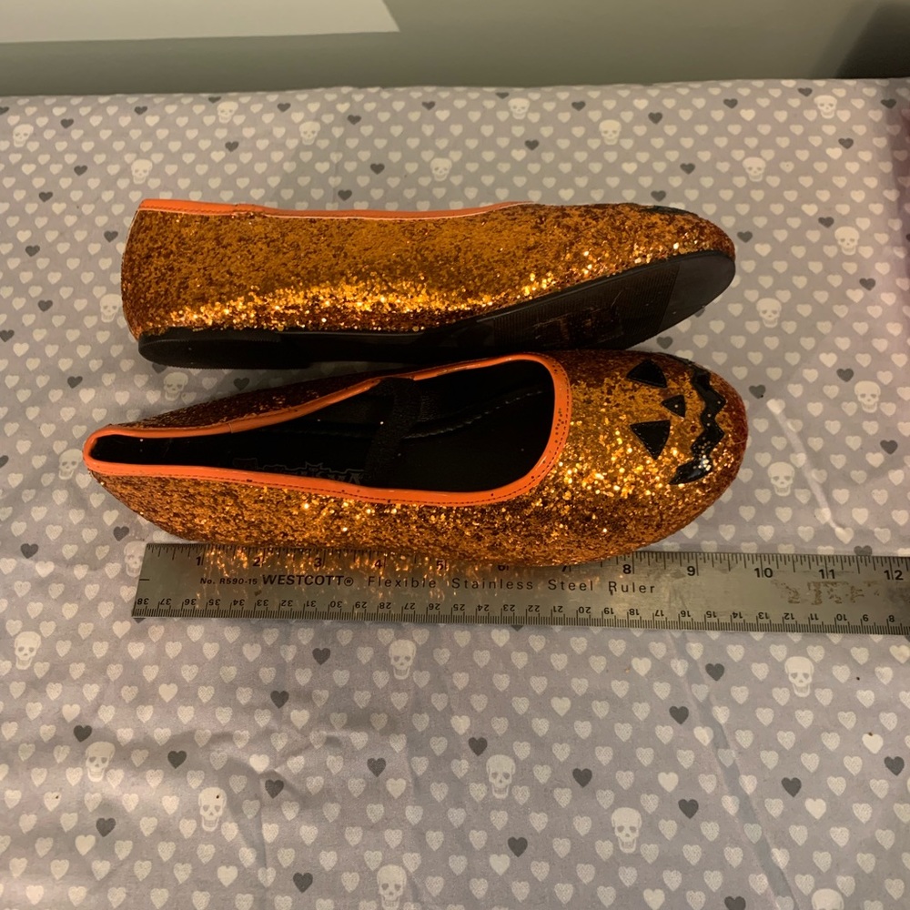 Funtasma Pumpkin/Jack O'Lantern ballet flats BNIB - Picture 4 of 6